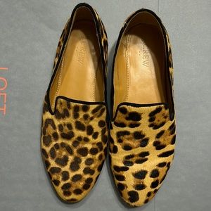 J. Crew Leopard Print Flats